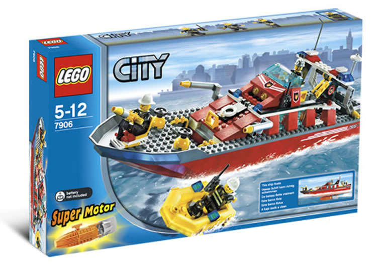 LEGO City Emergency Rescue Fireboat