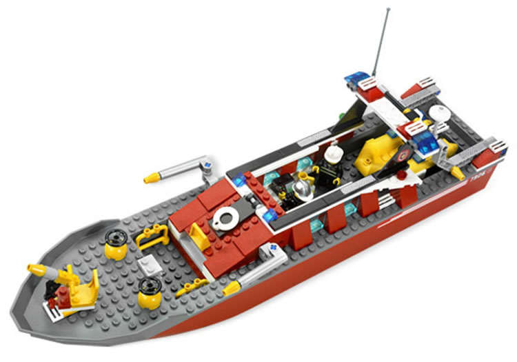 LEGO City Emergency Rescue Fireboat