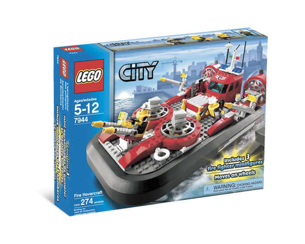 LEGO City Fire Hovercraft - Click Image to Close