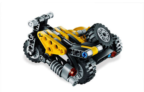 LEGO Technic Mini Telehandler (dented box) - Click Image to Close