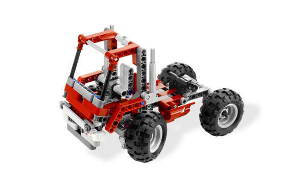 LEGO Technic Rally Truck - Click Image to Close
