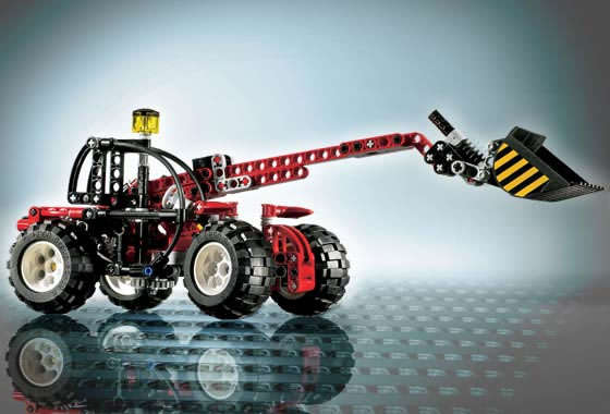 Telehandler by LEGO - Click Image to Close