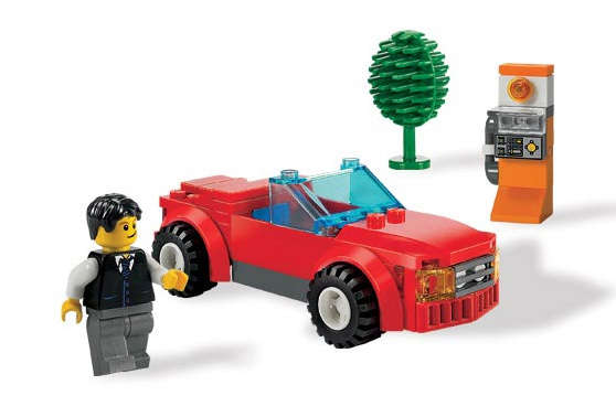 LEGO City Sports Car (dented box)