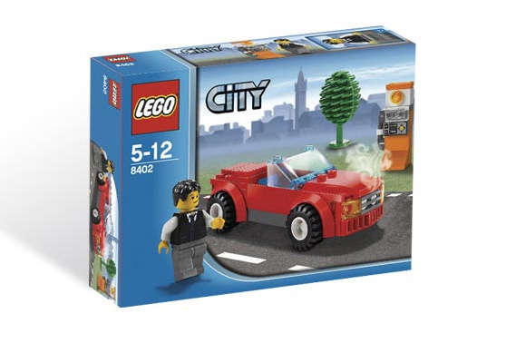 LEGO City Sports Car (dented box) - Click Image to Close