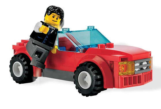 LEGO City Sports Car (dented box) - Click Image to Close
