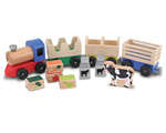 Melissa & Doug Wooden Farm Train