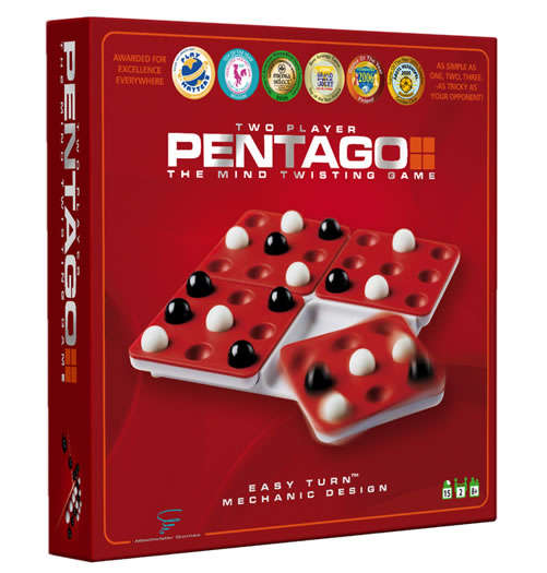 Mindtwister Pentago CE Red & White (Dented Box) - Click Image to Close