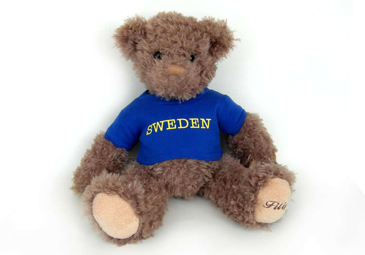 Teddykompaniet Teddy Bear T-Shirt Sweden Large - Click Image to Close