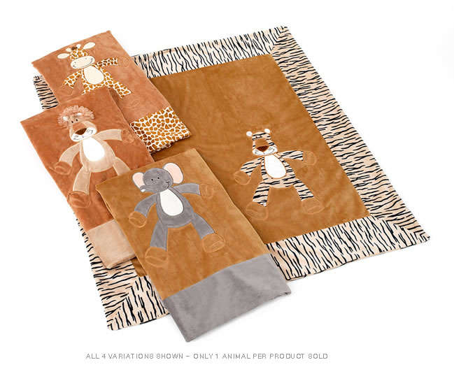 Teddykompaniet Diinglisar Wild Blanket Tiger (Filt, Tiger)