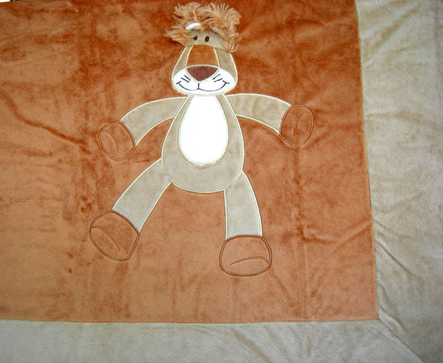 Teddykompaniet Diinglisar Wild Blanket Lion (Filt, Lejon)