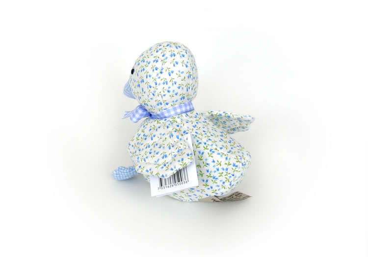 Teddykompaniet Duck Rattle Blue (Anka m. Skallra) - Click Image to Close