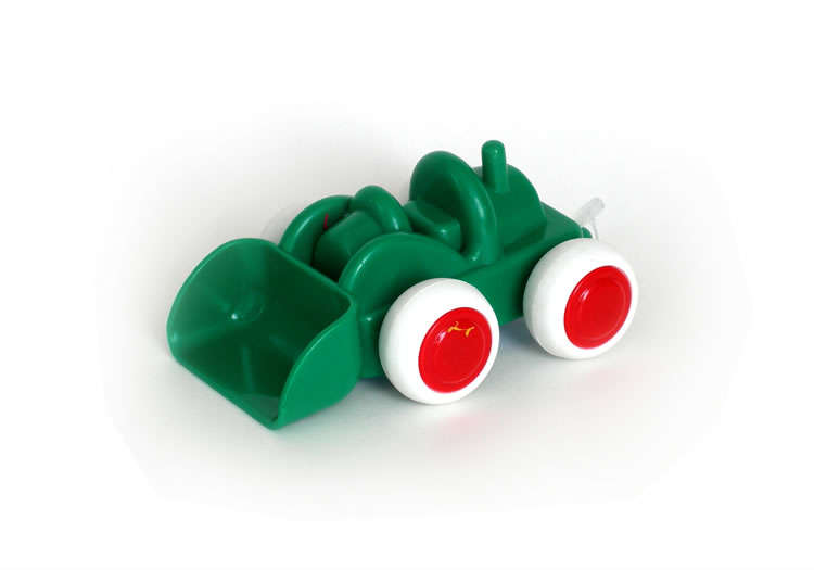 Viking Toys 4" Chubbies Bulldozer Green