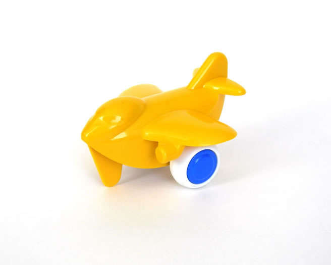 Viking Toys 4" Chubbies Jet Plane Yellow