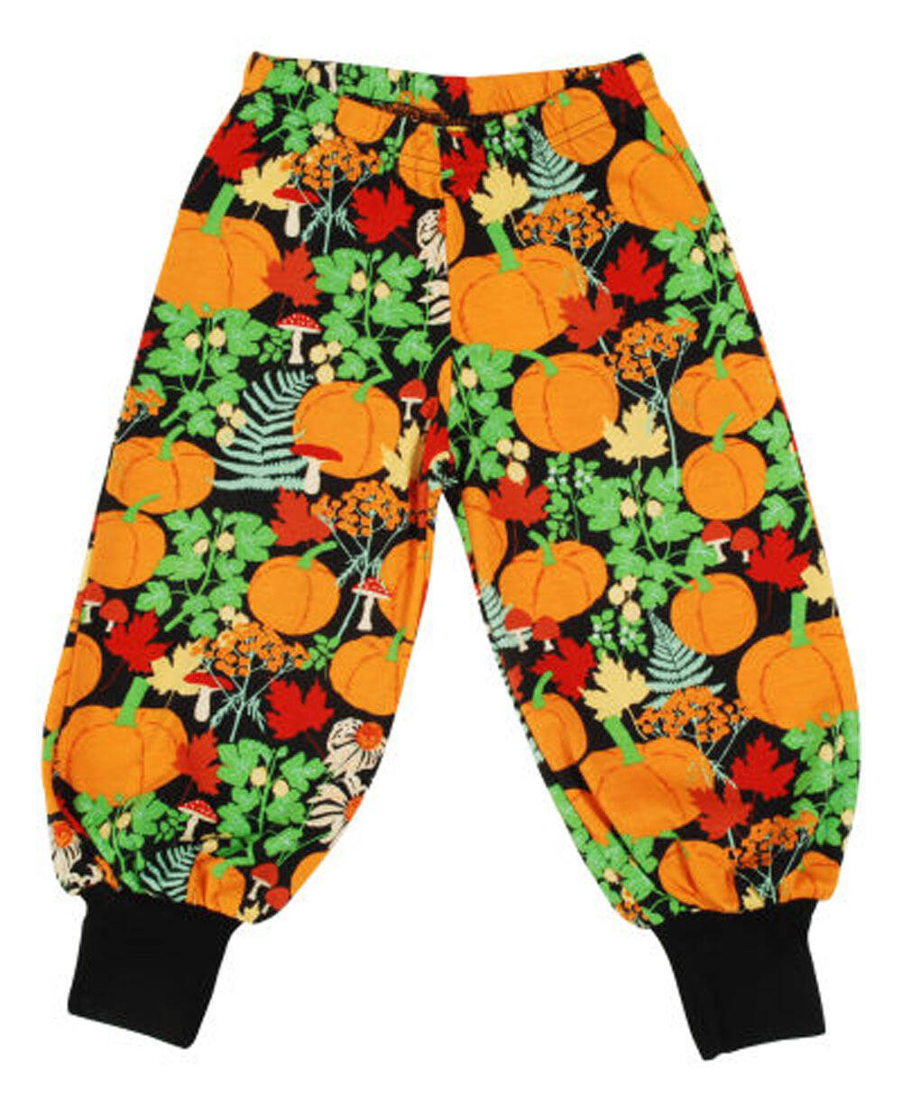 DUNS Organic Cotton \"Autumn Garden\" Long Pants 134-140/9-10 Years