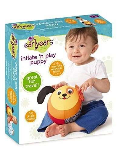 Earlyears Inflate 'n Play Puppy Toy 00389 EARLY-00389