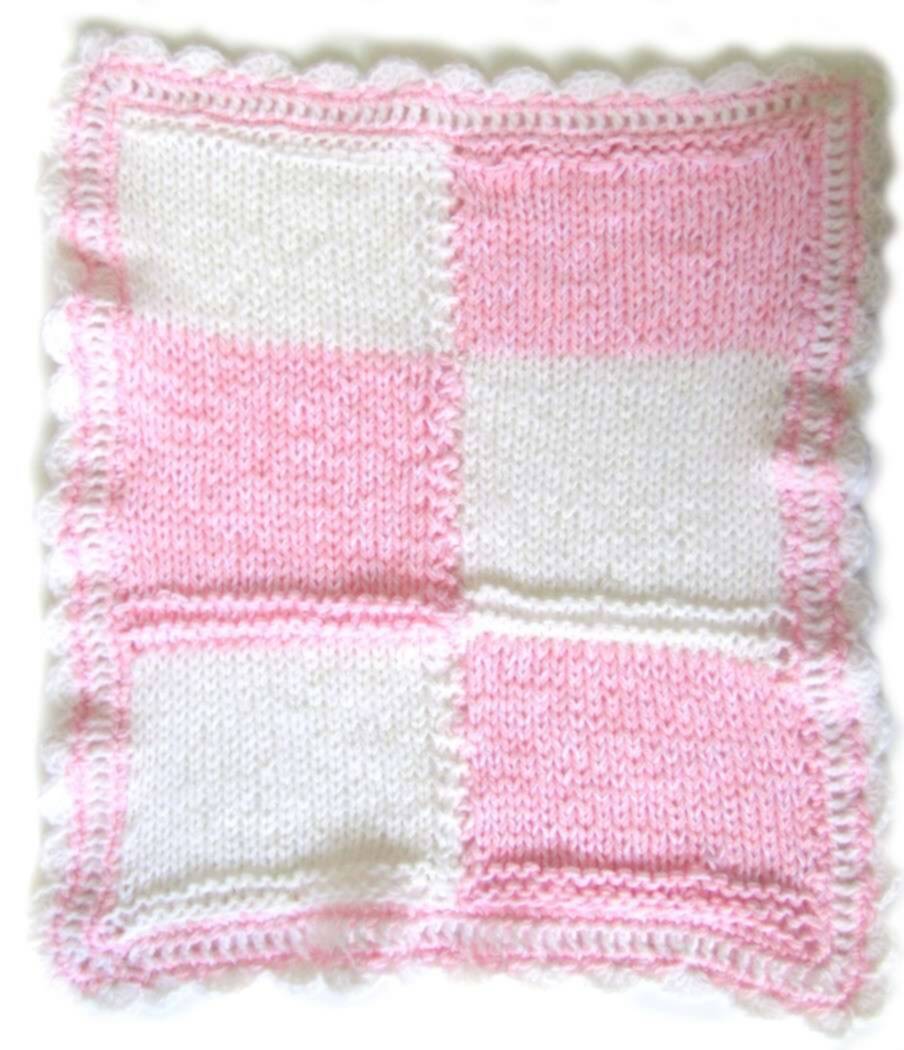 KSS Pink Baby Blanket 20"x25" Newborn and up KSS-BB-075-ET