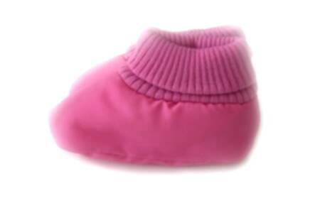 KSS Traditional Pink (Cerise) Lined Booties 0-9 Months on SALE