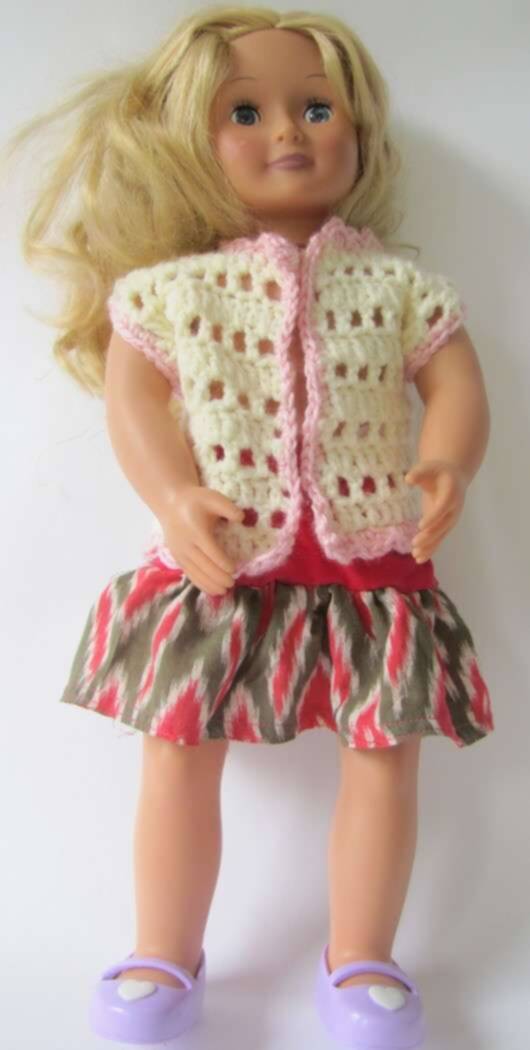 KSS Multi Colored Skirt for 18" Doll KSS-DR-069-EBK
