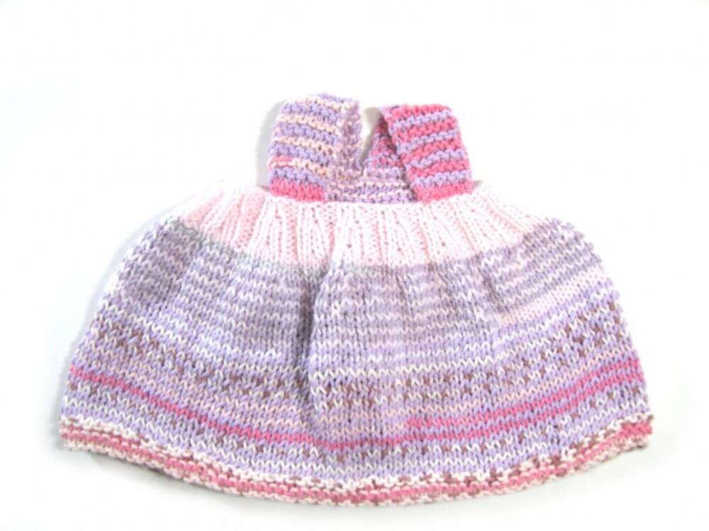 KSS Pink/Lavender Knitted Dress 12 Months DR-153 KSS-DR-153-ET