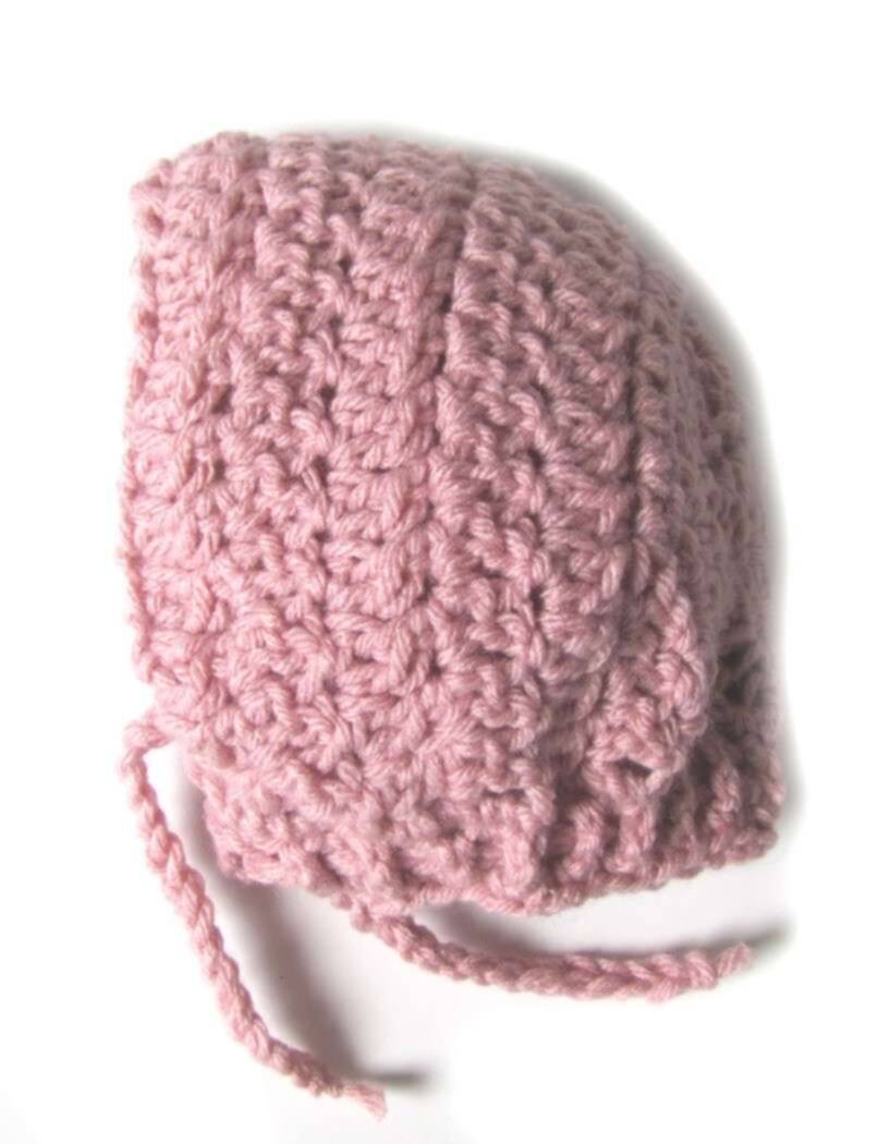 KSS Pink Bonnet Type Hat 11-15" 6 Months KSS-HA-358
