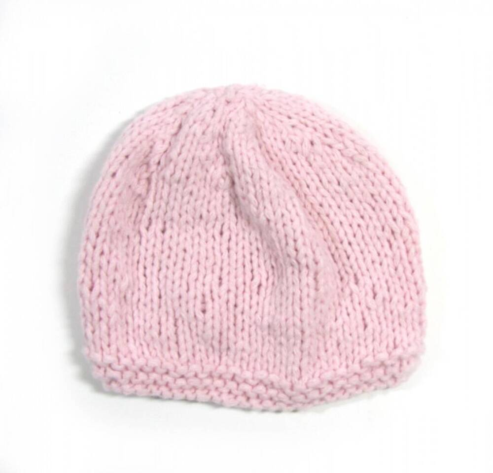 KSS Very Soft Pink Beanie Hat 13" (0-3 Months) KSS-HA-571