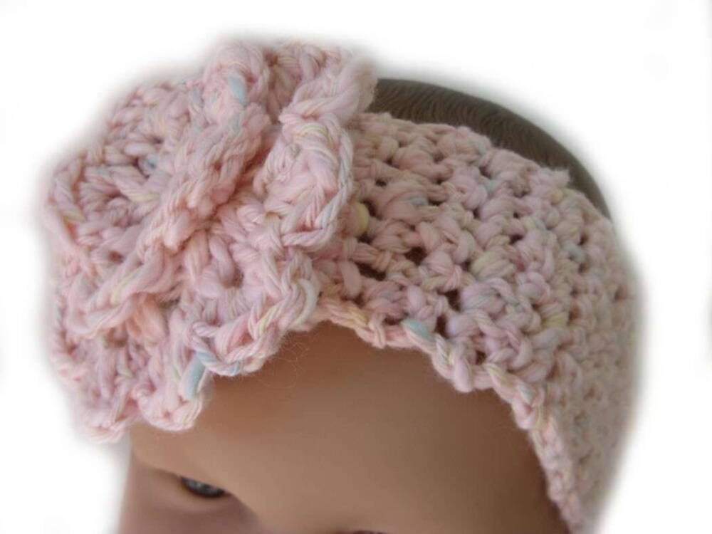 KSS Cotton Pink Headband 14" - 16" (6 - 24 Months) KSS-HB-038-AZ