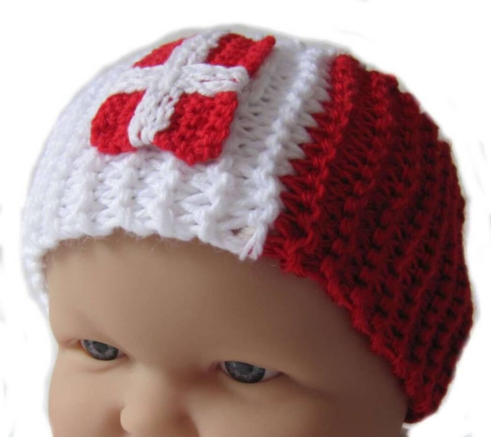 KSS Red/White Headband with Danish Flag 13-15" (0-9 Months) KSS-HB-195