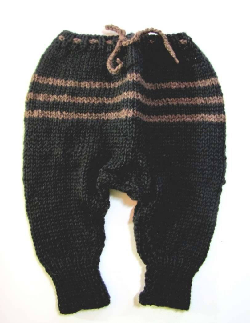KSS Knitted Soft Black Pants (6 Months) KSS-PA-047