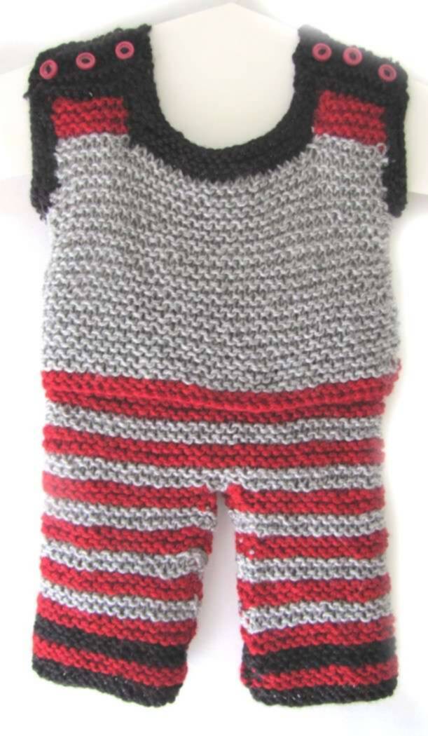 KSS Handmade Baby Sweater Vest with Pants Set 6 Months SET-006 KSS-SET-006-AZ