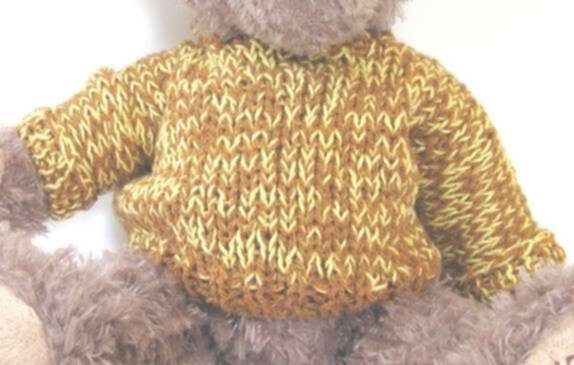 KSS Brownish Sweater size 55cm, 22" (Newborn -3 Months) - Click Image to Close