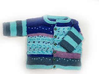 KSS Heavy Aqua Sweater/Cardigan (4-5 Years) SW-1110