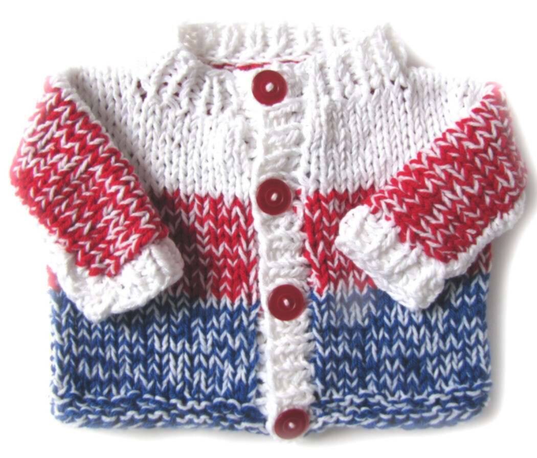 KSS Scandinavian Colored Knitted Sweater/Jacket (24 Months) KSS-SW-302-EB