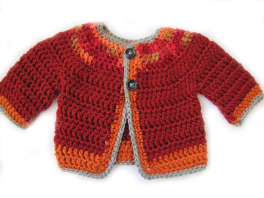 KSS Crocheted Sweater/Cardigan (6 Months)