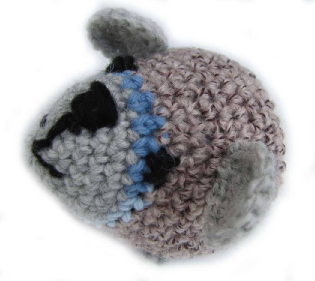KSS Crocheted Mouse 6" x 4" TO-006