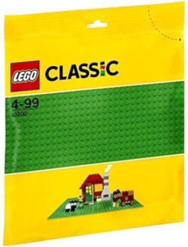 LEGO System Classic Green Baseplate 10 x 10 inch 10700