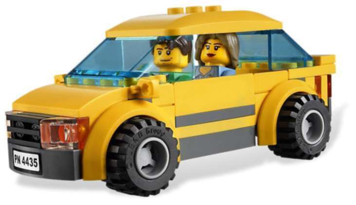 LEGO City Car and Caravan 4435