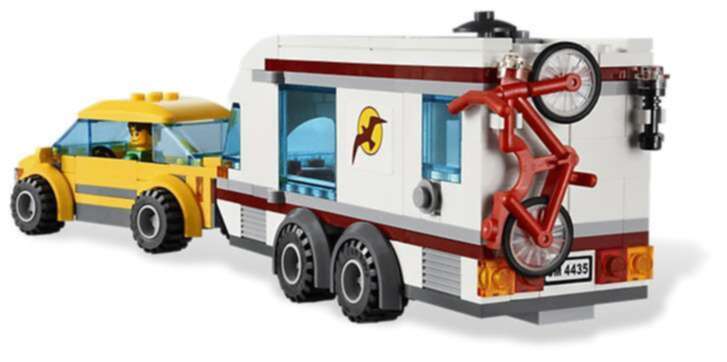 LEGO City Car and Caravan 4435