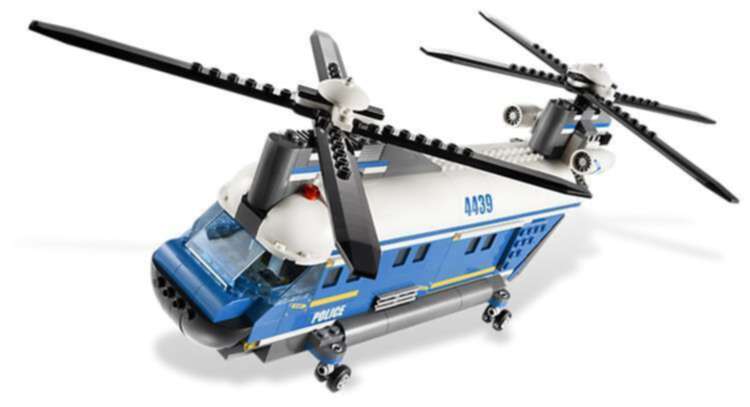 LEGO City Police Heavy-lift Helicopter 4439 - Click Image to Close