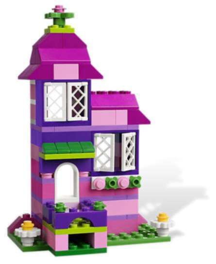 LEGO Bricks and More Pink Brick Box - 4625