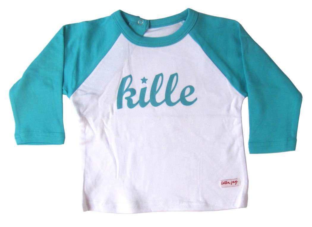 Liten Jag Shirt "kille" (little boy) 12 - 18 Months LITEN-403
