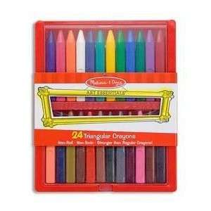 Melissa & Doug Triangular Crayons (24 pc) - 4136