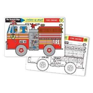 Melissa & Doug Fire Engine Color-A-Mat (one mat) - 5026