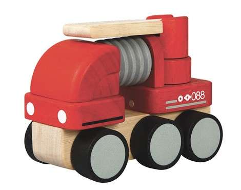 Plan Toys Mini Fire Engine - Click Image to Close