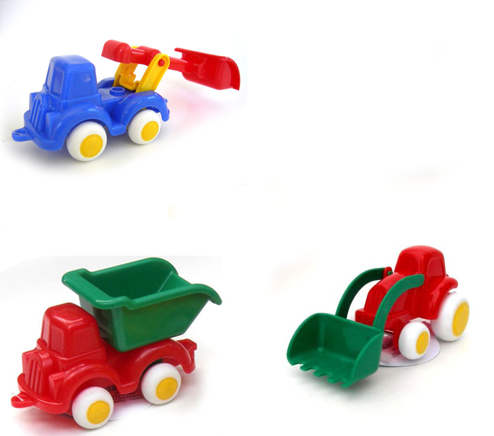 Viking Toys Sweden One 3" Little Chubbies Tractor 1120 Pick color below 