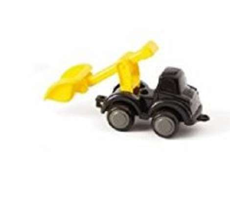 Viking Toys 4" Chubbies Work Truck in Black and Yellow 1143 - Click Image to Close